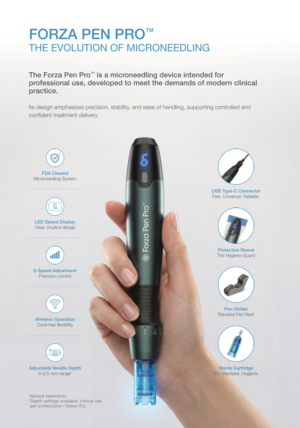 Forza Pen Pro™ (Includes 10x H14 Cartridges)