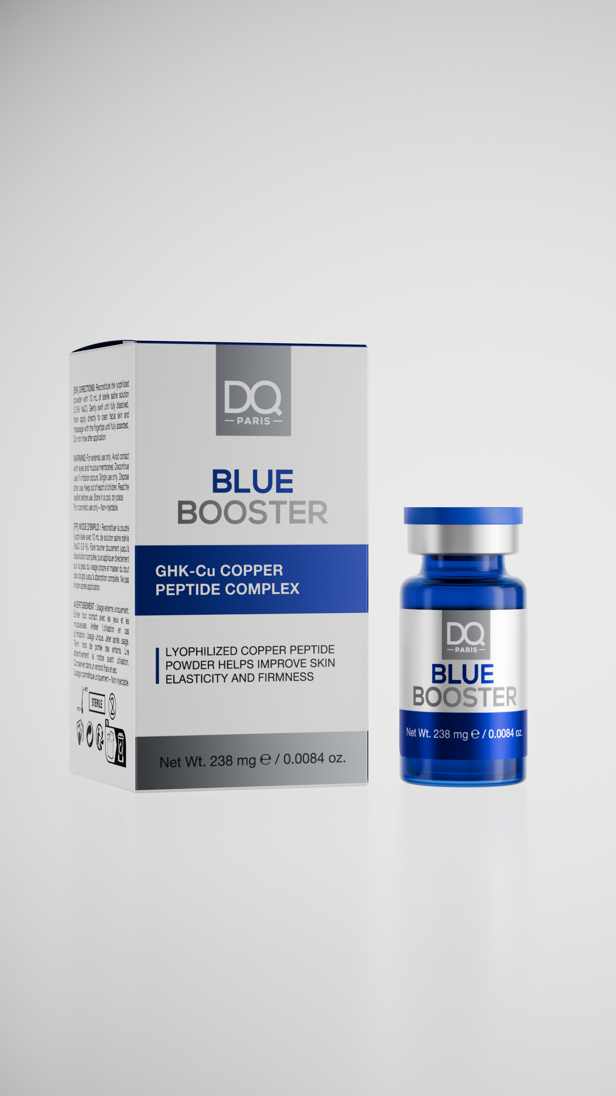 Blue Booster Copper Peptide - GHK-Cu DermaFusion Aesthetics Ltd Blue Booster Copper Peptide - GHK-Cu DermaFusion Aesthetics Ltd